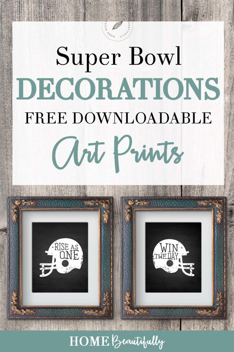 Free Super Bowl Decorations | Grab These Downloadable Printable ...