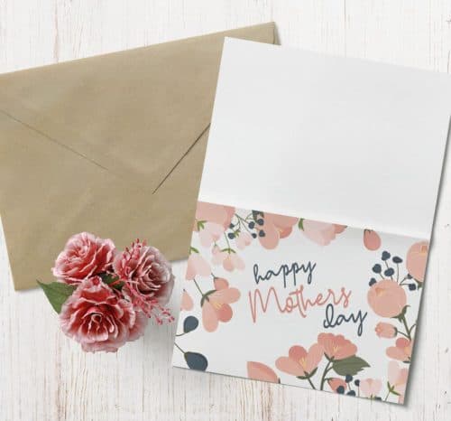 Free and Easy Printable Mothers Day Card to Make! | Home Beautifully
