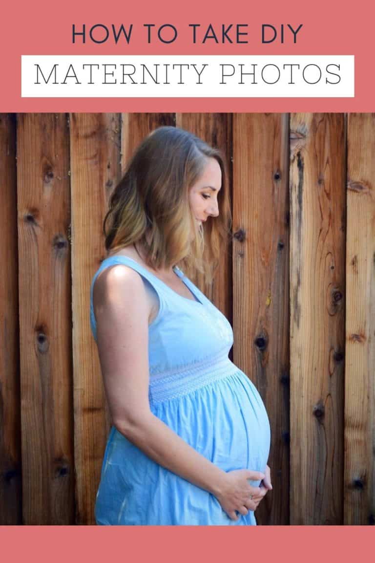 How to Take ProfessionalLooking DIY Maternity Photos