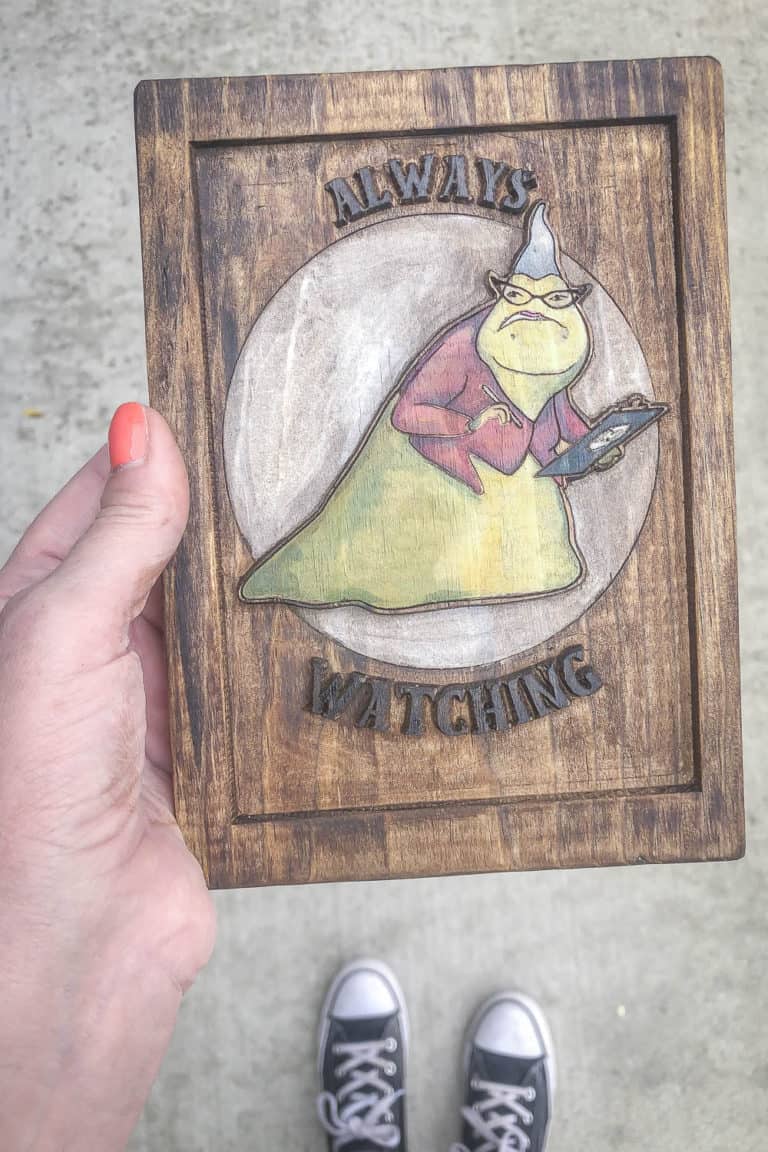 Monsters Inc Disney Wall Decor 19