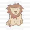 Download this cute baby lion SVG file. Perfect for DIY nursery decor.  Also available as JPG, PNG, or DXF.  Great for Cricut crafts or woodworking signs.