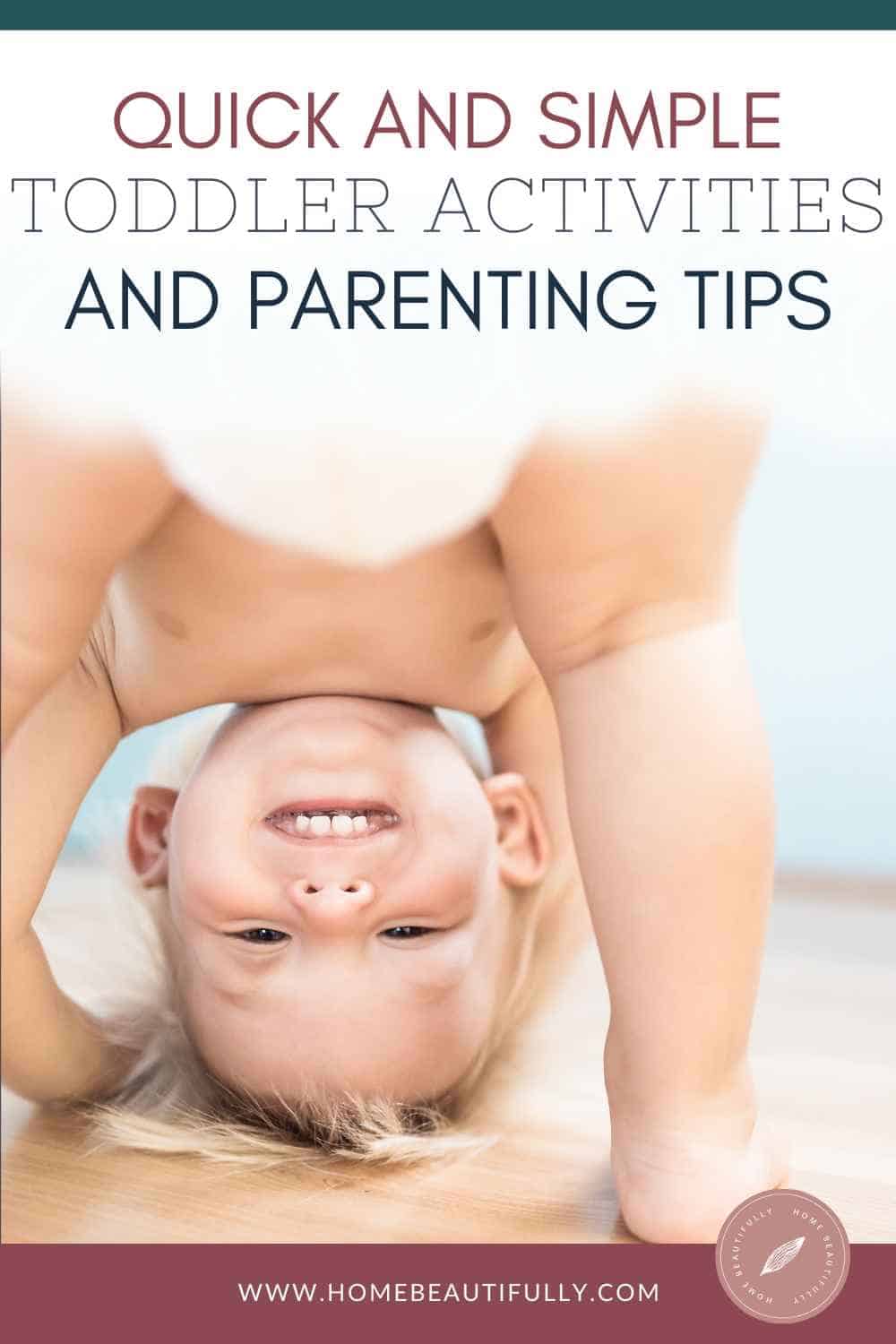 Simple DIY Toddler Activities Fun Things To Do With Your Little One