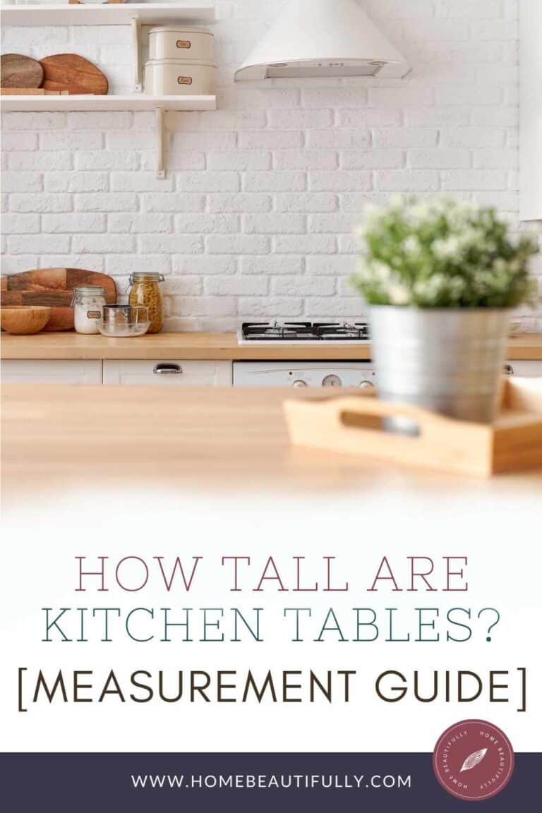 How Tall Are Kitchen Tables?: Standard Dining Table Heights 101