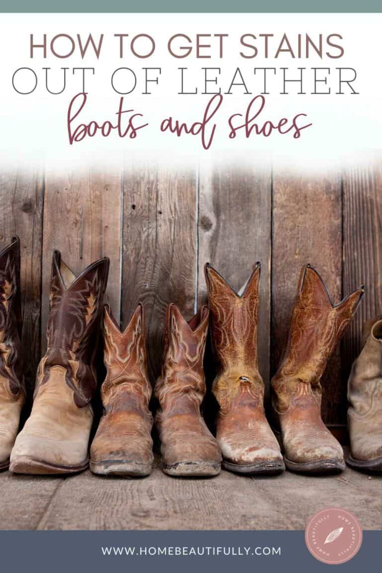 How to Get Stains Out of Leather Boots & Clean Leather Shoes