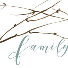 Family Art Print Free Rustic Printables for Farmhouse Home Decor