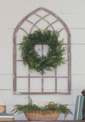 Farmhouse Home Decor Stencil Window