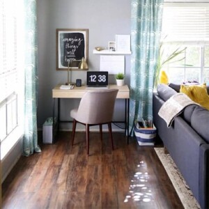 See Peel and Stick Lowes Flooring in Action DIY Blog