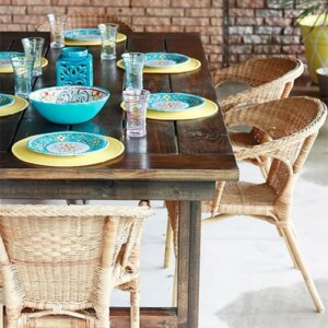Outdoor Farmhouse Table Plans DIY Blog